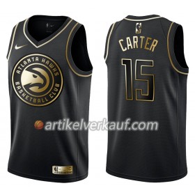 NBA Atlanta Hawks Trikot Vince Carter 15 Nike Schwarz Golden Edition Swingman - Herren